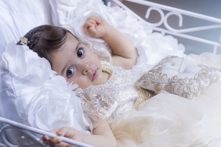 daminha de casamento