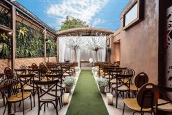 espaço para mini wedding