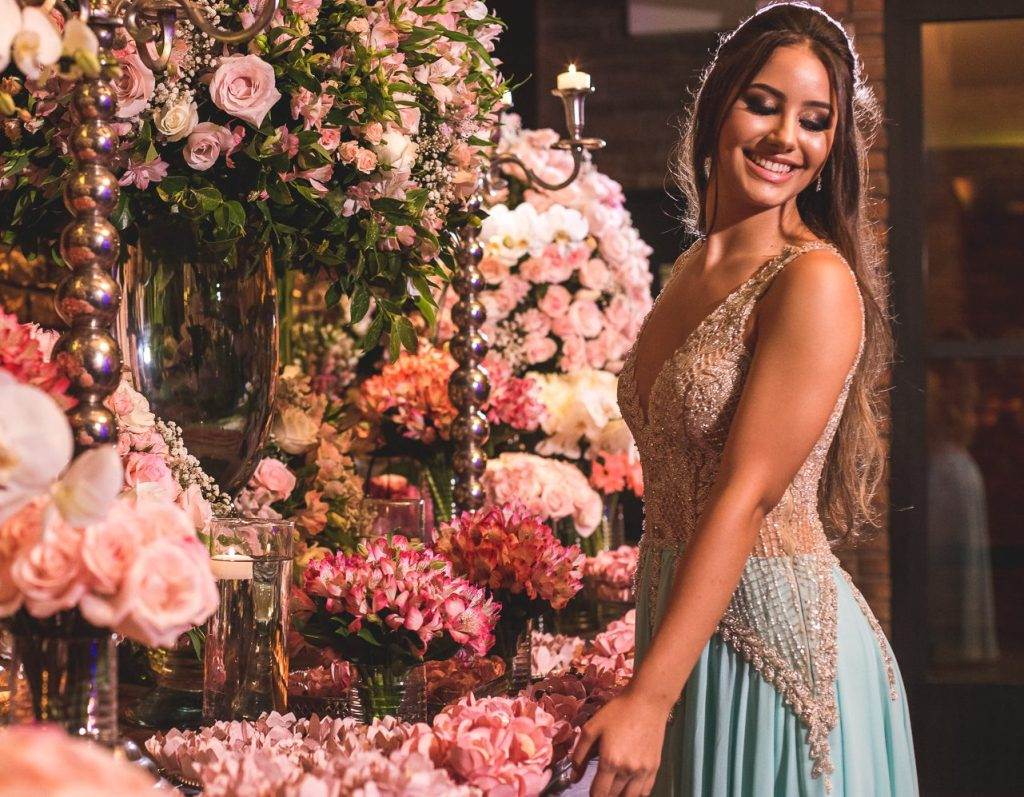 vestido para debutante