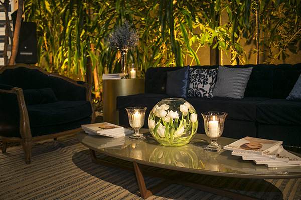 decoração do lounge