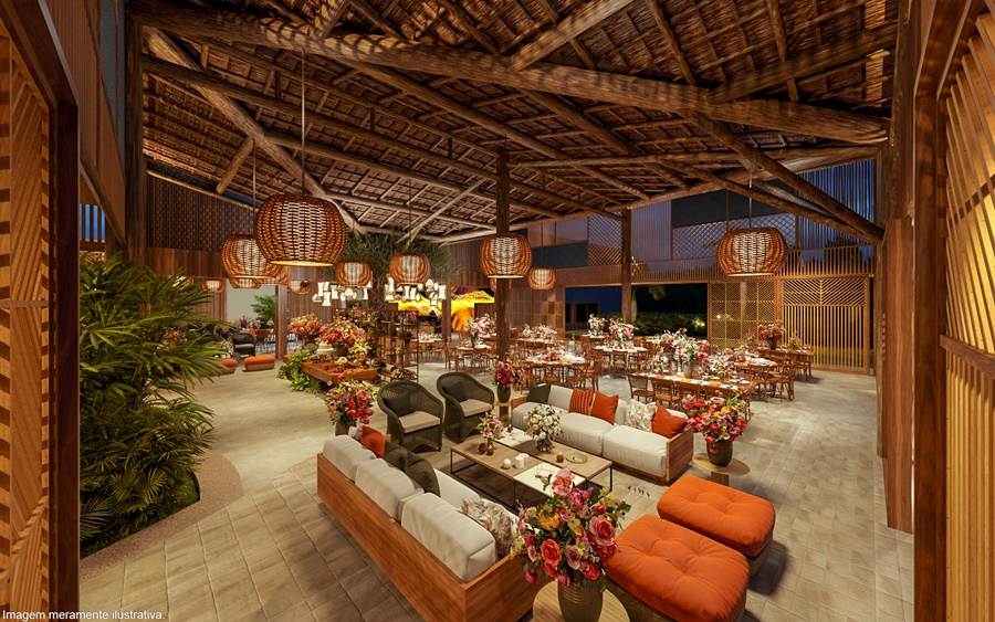 espaço para casamento
