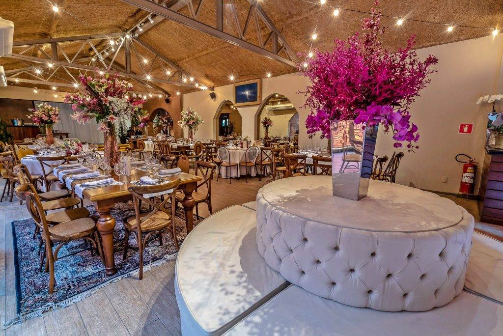 espaço para mini wedding